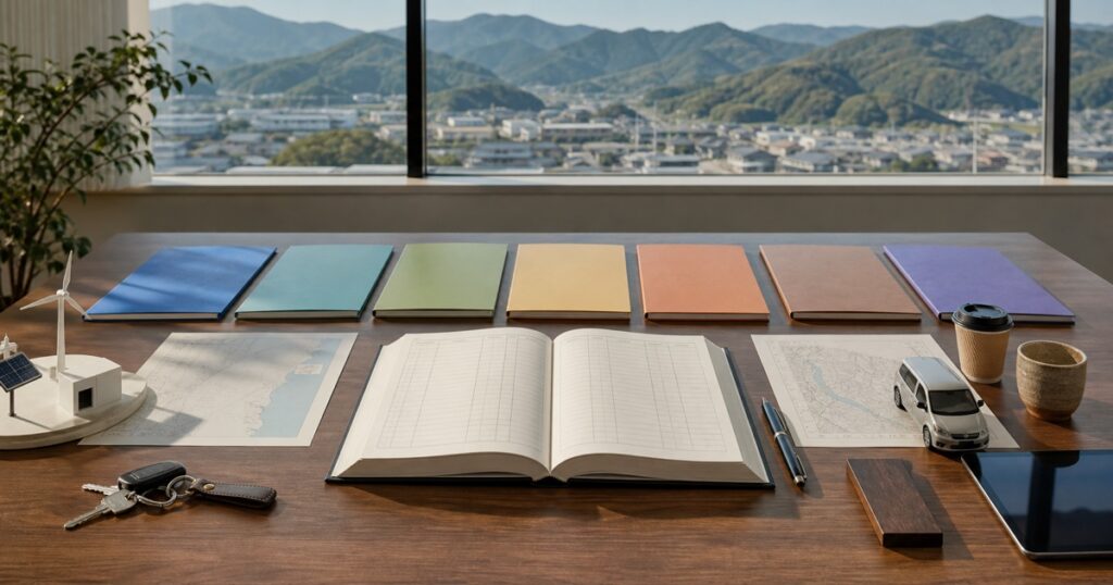7事業の公開情報を一冊の台帳にまとめる株式会社みかものイメージ